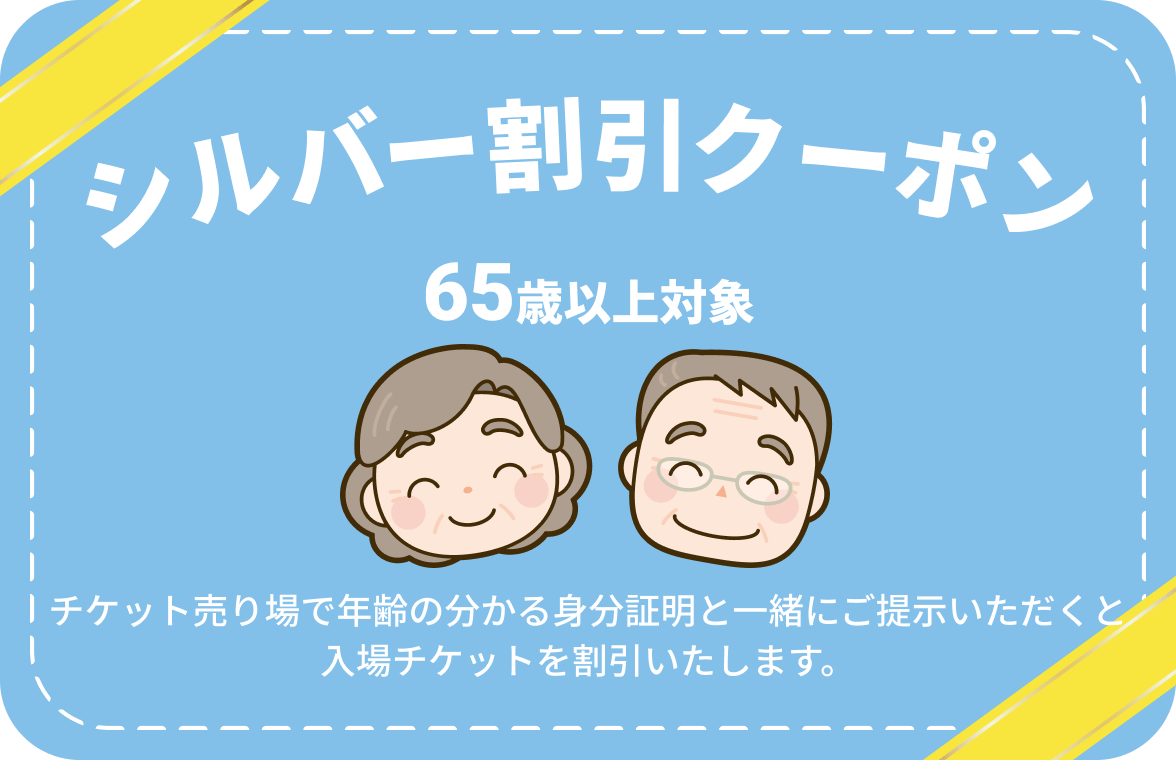 シルバー割引クーポンバナー